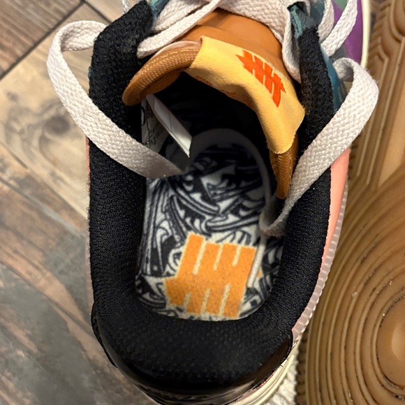 Nike Kids Sneakers in Green, Purple, and Orange - Picture 3 of 3